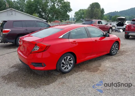 2016 Honda Civic Ex z USA, uszkodzony, nr VIN 2HGFC2F70GH533880